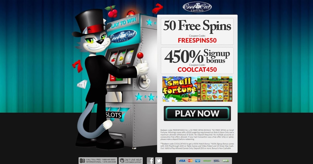 Cool Cat Casino No Rules No Deposit Bonus Code